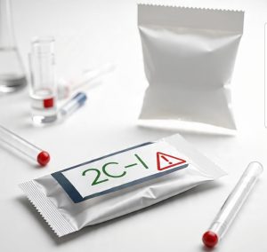 Buy Pure 2C-I Canada – 99.9% high-purity 2C-I HCl crystal in sealed ChemLabs Canada vial, GC-MS/NMR certificate visible, NOC-compliant lab-tested research chemical for Canadian forensic buyers.